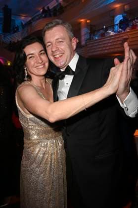 Dorothee Bär mit Ehemann Oliver Bär beim 49. Deutschen Filmball 2025 im Hotel Bayerischer Hof. München, 25.01.2025 *** Dorothee Bär with husband Oliver Bär at the 49 German Film Ball 2025 at the Hotel Bayerischer Hof Munich, 25 01 2025 Foto:xF.xKernx xFuturexImagex filmball_5604