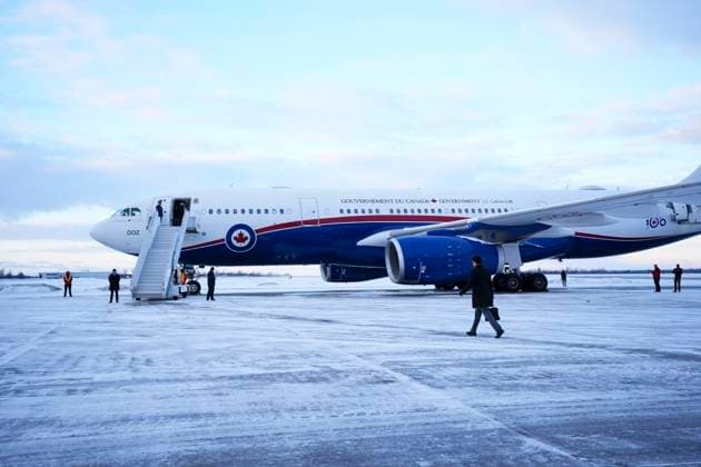 January 26, 2025, Ottawa, Ontario, CAN: Prime Minister Justin Trudeau departs Ottawa on Sunday, Jan. 26, 2025., on route to Poland. Ottawa CAN  - ZUMAc35_ 20250126_zaf_c35_004 Copyright: xSeanxKilpatrickx