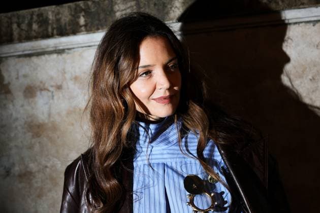 Paris Fashion Week Defile Patou Celebrities at Patou show during Fashion week in Paris 439691 2025 01 26 France Holmes, Katie  Copyright: xIvankaxVoisinx xStarfacex STAR_439691_005