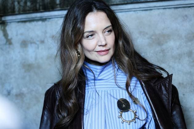Paris Fashion Week Defile Patou Celebrities at Patou show during Fashion week in Paris 439691 2025 01 26 France Holmes, Katie  Copyright: xIvankaxVoisinx xStarfacex STAR_439691_006