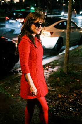 Paris Fashion Week HC SS25 Patou Zoey Deschanel 439695 2025 01 26 France  Copyright: xJean-BaptistexSoulliatx xStarfacex STAR_439695_050