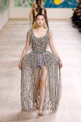 Paris Fashion Week, Christian Dior Modenschau Christian Dior Haute Couture - Spring Summer 2025 - Paris, January 2025 Christian Dior Haute Couture - Spring Summer 2025 - Paris, January 2025, Credit:Zeppelin Avalon  Copyright: xZeppelinx xAvalonx 0958074293