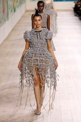 Paris Fashion Week, Christian Dior Modenschau Christian Dior Haute Couture - Spring Summer 2025 - Paris, January 2025 Christian Dior Haute Couture - Spring Summer 2025 - Paris, January 2025, Credit:Zeppelin Avalon  Copyright: xZeppelinx xAvalonx 0958074642