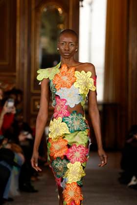 Imane Ayissi Haute Couture spring summer 2025 Paris january 2005 Imane Ayissi Haute Couture spring summer 2025 Paris january 2005, Credit:Zeppelin Avalon  Copyright: xZeppelinx xAvalonx 0958122861
