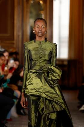 Imane Ayissi Haute Couture spring summer 2025 Paris january 2005 Imane Ayissi Haute Couture spring summer 2025 Paris january 2005, Credit:Zeppelin Avalon  Copyright: xZeppelinx xAvalonx 0958122946