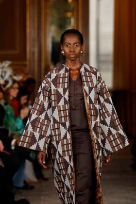 Imane Ayissi Haute Couture spring summer 2025 Paris january 2005 Imane Ayissi Haute Couture spring summer 2025 Paris january 2005, Credit:Zeppelin Avalon  Copyright: xZeppelinx xAvalonx 0958123195