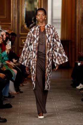 Imane Ayissi Haute Couture spring summer 2025 Paris january 2005 Imane Ayissi Haute Couture spring summer 2025 Paris january 2005, Credit:Zeppelin Avalon  Copyright: xZeppelinx xAvalonx 0958123329