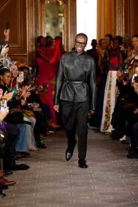 Imane Ayissi Haute Couture spring summer 2025 Paris january 2005 Imane Ayissi Haute Couture spring summer 2025 Paris january 2005, Credit:Zeppelin Avalon  Copyright: xZeppelinx xAvalonx 0958123490