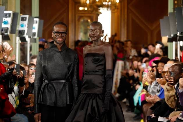 Imane Ayissi Haute Couture spring summer 2025 Paris january 2005 Imane Ayissi Haute Couture spring summer 2025 Paris january 2005, Credit:Zeppelin Avalon  Copyright: xZeppelinx xAvalonx 0958123582
