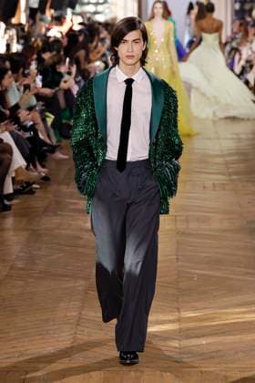 George Hobeika Haute Couture spring summer 2025 Paris january 2025 George Hobeika Haute Couture spring summer 2025 Paris january 2025, Credit:Zeppelin Avalon  Copyright: xZeppelinx xAvalonx 0958129006