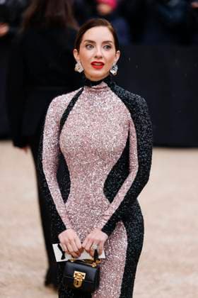 PFW - Schiaparell Arrivals Paris, France - January 27: Guest arrives to Schiaparelli fashion show during the Haute Couture Fall Winter 2025 - 2026 Fashion Week on January 27, 2025 in Paris, France. Photo by Marco Piovanotto Abacapress Paris France  Copyright: xPiovanottoxMarco ABACAx