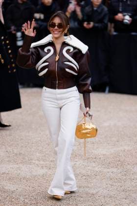 PFW - Schiaparell Arrivals Paris, France - January 27: Guest arrives to Schiaparelli fashion show during the Haute Couture Fall Winter 2025 - 2026 Fashion Week on January 27, 2025 in Paris, France. Photo by Marco Piovanotto Abacapress Paris France  Copyright: xPiovanottoxMarco ABACAx