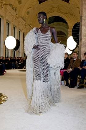 Schiaparelli Haute Couture spring summer 2025, Paris January 2025 Schiaparelli Haute Couture spring summer 2025, Paris January 2025, Credit:Zeppelin Avalon  Copyright: xZeppelinx xAvalonx 0958239490