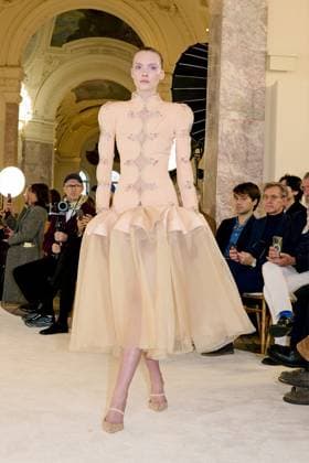 Schiaparelli Haute Couture spring summer 2025, Paris January 2025 Schiaparelli Haute Couture spring summer 2025, Paris January 2025, Credit:Zeppelin Avalon  Copyright: xZeppelinx xAvalonx 0958239520