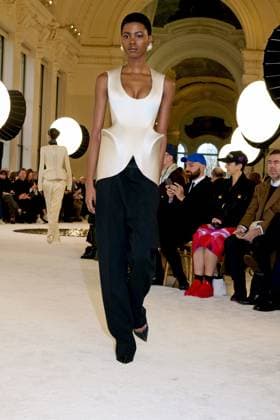Schiaparelli Haute Couture spring summer 2025, Paris January 2025 Schiaparelli Haute Couture spring summer 2025, Paris January 2025, Credit:Zeppelin Avalon  Copyright: xZeppelinx xAvalonx 0958239624