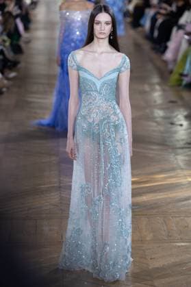 Paris Fashion Week, Georges Hobeika Modenschau Paris Fashion Week Defile Georges Hobeika Defile printemps ete 2025 de Georges Hobeika 439745 2025 01 27 Paris France  Copyright: xSebastienxFremontx xStarfacex STAR_439745_022