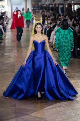 Paris Fashion Week, Georges Hobeika Modenschau Paris Fashion Week Defile Georges Hobeika Defile printemps ete 2025 de Georges Hobeika 439745 2025 01 27 Paris France  Copyright: xSebastienxFremontx xStarfacex STAR_439745_035
