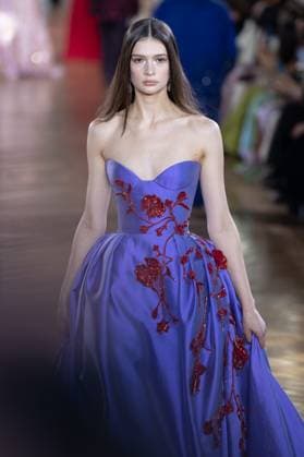 Paris Fashion Week, Georges Hobeika Modenschau  Copyright: xSebastienxFremontx xStarfacex STAR_439745_042