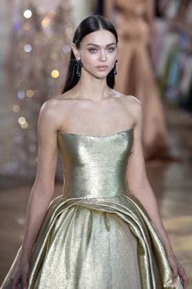 Paris Fashion Week, Georges Hobeika Modenschau Paris Fashion Week Defile Georges Hobeika Defile printemps ete 2025 de Georges Hobeika 439745 2025 01 27 Paris France  Copyright: xSebastienxFremontx xStarfacex STAR_439745_050