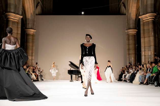 Paris Fashion Week, Tamara Ralph Modenschau  Copyright: xTizianoxDaxSilvax-xPierrexPerusseaux xBestimagexTizianoxDaxSilvax-xPierrexPerusseaux xBestimagex