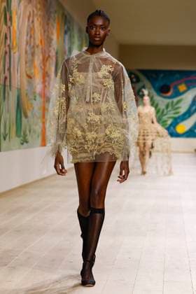 Paris Fashion Week, Christian Dior Modenschau Défilé Christian Dior Collection Haute Couture Printemps Eté 2025 lors de la Fashion Week de Paris PFW Défilé Christian Dior Collection Haute Couture Printemps Eté 2025 lors de la Fashion Week de Paris PFW , le 27 janvier 2025 Christian Dior Fashion Show Haute Couture Spring Summer 2025 during Paris Fashion Week January 27th, 2025 Paris France  Copyright: xAgencex xBestimagexAgencex xBestimagex