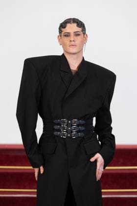 PFW - Stephane Rolland HC - Photocall NB Raphael Say attends the Schiaparelli Haute Couture Spring-Summer 2025 show as part of Paris Fashion Week on January 28 2025 in Paris, France. Photo by Nasser Berzane ABACAPRESS.COM Paris France  Copyright: xBerzanexNasser ABACAx
