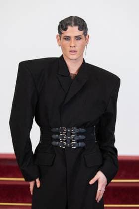 PFW - Stephane Rolland HC - Photocall NB Raphael Say attends the Schiaparelli Haute Couture Spring-Summer 2025 show as part of Paris Fashion Week on January 28 2025 in Paris, France. Photo by Nasser Berzane ABACAPRESS.COM Paris France  Copyright: xBerzanexNasser ABACAx