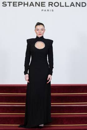 PFW - Stephane Rolland HC - Photocall NB Clara Marz attends the Schiaparelli Haute Couture Spring-Summer 2025 show as part of Paris Fashion Week on January 28 2025 in Paris, France. Photo by Nasser Berzane ABACAPRESS.COM Paris France  Copyright: xBerzanexNasser ABACAx