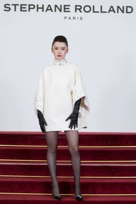 PFW - Stephane Rolland HC - Photocall NB Guest attends the Schiaparelli Haute Couture Spring-Summer 2025 show as part of Paris Fashion Week on January 28 2025 in Paris, France. Photo by Nasser Berzane ABACAPRESS.COM Paris France  Copyright: xBerzanexNasser ABACAx