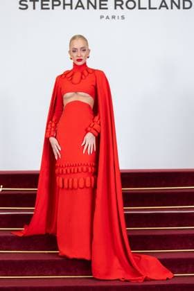 PFW - Stephane Rolland HC - Photocall NB Guest attends the Schiaparelli Haute Couture Spring-Summer 2025 show as part of Paris Fashion Week on January 28 2025 in Paris, France. Photo by Nasser Berzane ABACAPRESS.COM Paris France  Copyright: xBerzanexNasser ABACAx