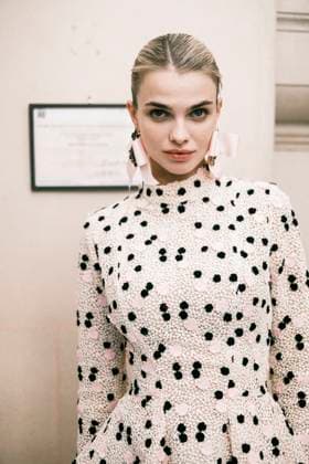 Paris Fashion Week HC SS25 Célia Kritharioti 439800 2025 01 28 France  Copyright: xJean-BaptistexSoulliatx xStarfacex STAR_439800_007