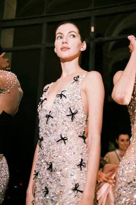 Paris Fashion Week HC SS25 Célia Kritharioti Valery Kaufman 439800 2025 01 28 France  Copyright: xJean-BaptistexSoulliatx xStarfacex STAR_439800_020