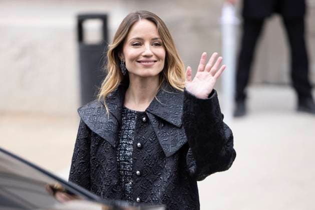 PFW - Chanel Exit Paris, France - January 28: Dianna Agron leaves Chanel fashion show during the Haute Couture Fall Winter 2025 - 2026 Fashion Week on January 28, 2025 in Paris, France. Photo by Marco Piovanotto ABACAPRESS.COM Paris France  Copyright: xPiovanottoxMarco ABACAx