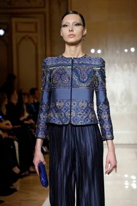 Giorgio Armani Prive Haute Couture Spring Summer 2025, Paris, 28 January 2025 Giorgio Armani Prive Haute Couture Spring Summer 2025 runway, Paris, France, 28 January 2025., Credit:x Avalon Paris, France  Copyright: xxx xAvalonx 0958491043
