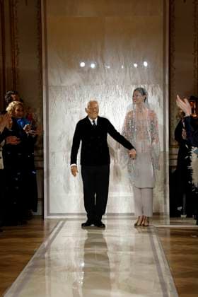 Giorgio Armani Prive Haute Couture Spring Summer 2025, Paris, 28 January 2025 Giorgio Armani Prive Haute Couture Spring Summer 2025 runway, Paris, France, 28 January 2025., Credit:x Avalon Paris, France  Copyright: xxx xAvalonx 0958491422