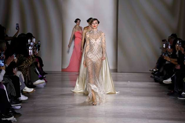 George Chakra Haute Couture Spring Summer 2025, Paris, 28 January 2025 Haute Couture Spring Summer 2025 runway, Paris, France, 28 January 2025., Credit:Avalon Paris, France  Copyright: xAvalonx 0958507041