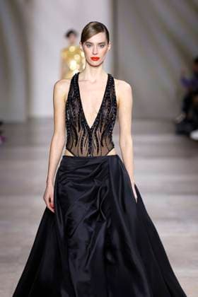 George Chakra Haute Couture Spring Summer 2025, Paris, 28 January 2025 Haute Couture Spring Summer 2025 runway, Paris, France, 28 January 2025., Credit:Avalon Paris, France  Copyright: xAvalonx 0958508802