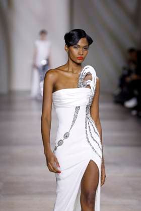 George Chakra Haute Couture Spring Summer 2025, Paris, 28 January 2025 George Chakra Haute Couture Spring Summer 2025 runway, Paris, France, 28 January 2025., Credit:Avalon Paris, France  Copyright: xAvalonx 0958509170