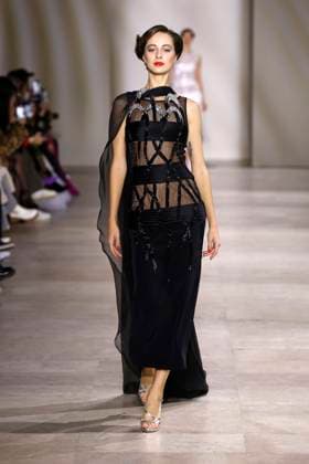 George Chakra Haute Couture Spring Summer 2025, Paris, 28 January 2025 George Chakra Haute Couture Spring Summer 2025 runway, Paris, France, 28 January 2025., Credit:Avalon Paris, France  Copyright: xAvalonx 0958509925