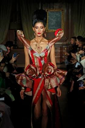 Ronald van der Kemp Haute Couture Spring Summer 2025, Paris, 28 January 2025 Ronald van der Kemp RVDK Haute Couture Spring Summer 2025 runway, Paris, France, 28 January 2025., Credit:x Avalon Paris, France  Copyright: xxx xAvalonx 0958511695
