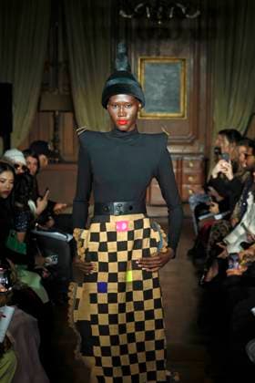 Ronald van der Kemp Haute Couture Spring Summer 2025, Paris, 28 January 2025 Ronald van der Kemp RVDK Haute Couture Spring Summer 2025 runway, Paris, France, 28 January 2025., Credit:x Avalon Paris, France  Copyright: xxx xAvalonx 0958512127