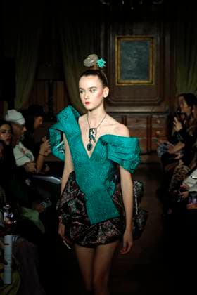 Ronald van der Kemp Haute Couture Spring Summer 2025, Paris, 28 January 2025 Ronald van der Kemp RVDK Haute Couture Spring Summer 2025 runway, Paris, France, 28 January 2025., Credit:x Avalon Paris, France  Copyright: xxx xAvalonx 0958512164