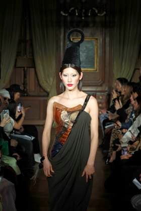 Ronald van der Kemp Haute Couture Spring Summer 2025, Paris, 28 January 2025 Ronald van der Kemp RVDK Haute Couture Spring Summer 2025 runway, Paris, France, 28 January 2025., Credit:x Avalon Paris, France  Copyright: xxx xAvalonx 0958512586