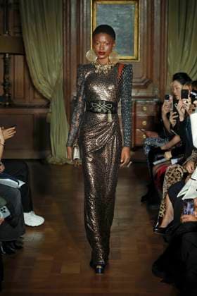 Ronald van der Kemp Haute Couture Spring Summer 2025, Paris, 28 January 2025 Ronald van der Kemp RVDK Haute Couture Spring Summer 2025 runway, Paris, France, 28 January 2025., Credit:x Avalon Paris, France  Copyright: xxx xAvalonx 0958512691