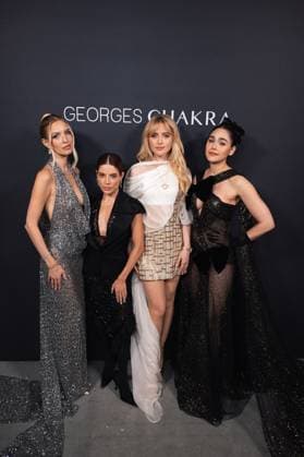 Celebrities at Georges Chakra Collection Haute Couture Spring Summer 2025 during Paris Fashion Week PFW Leonie Hanne, Gessica Kayane, Kathryn Newton and Araya A Hargate Celebrities at Georges Chakra Collection Haute Couture Spring Summer 2025 during Paris Fashion Week PFW, on january 28 2025 Perusseau Da Silva Bestimage Celebrities at Georges Chakra Fashion Show Haute Couture Spring Summer 2025 during Paris Fashion Week, on january 28 2025 Paris France  Copyright: xTizianoxDaxSilvax-xPierrexPerusseaux xBestimagexTizianoxDaxSilvax-xPierrexPerusseaux xBestimagex