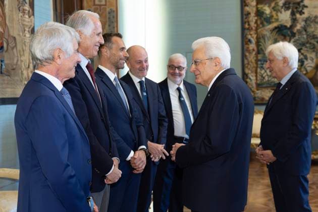 Mattarella meets the National Tennis Teams that won the 2024 Billie Jean King Cup and the 2024 Davis Cup Mattarella meets the National Tennis Teams that won the 2024 Billie Jean King Cup and the 2024 Davis Cup, Rome, Italy 29 Jan 2025, Credit:Giandotti uff stampa Avalon Italy, Rome  Copyright: xGiandottixuffxstampax xAvalonx 0958573406