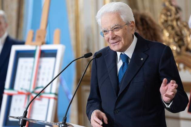 Mattarella meets the National Tennis Teams that won the 2024 Billie Jean King Cup and the 2024 Davis Cup Mattarella meets the National Tennis Teams that won the 2024 Billie Jean King Cup and the 2024 Davis Cup, Rome, Italy 29 Jan 2025, Credit:Giandotti uff stampa Avalon Italy, Rome  Copyright: xGiandottixuffxstampax xAvalonx 0958573409