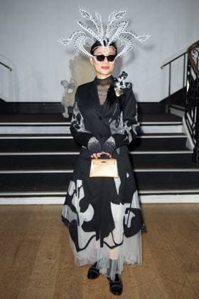 PFW Franck Sorbier Front Row Jane Poon attending the Franck Sorbier Women s Haute-Couture Spring Summer 2025 show as part of Paris Fashion Week in Paris, France on January 29, 2025. Photo by Aurore Marechal ABACAPRESS.COM Paris France  Copyright: xMarechalxAurore ABACAx