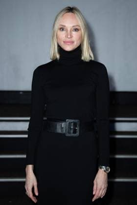 PFW Franck Sorbier Front Row Anna Zobova attending the Franck Sorbier Women s Haute-Couture Spring Summer 2025 show as part of Paris Fashion Week in Paris, France on January 29, 2025. Photo by Aurore Marechal ABACAPRESS.COM Paris France  Copyright: xMarechalxAurore ABACAx