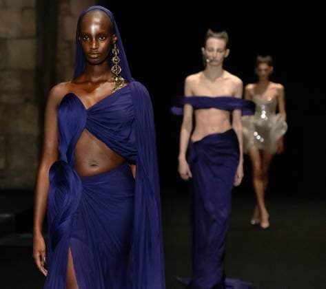 paris fashion week haute couture gaurav gupta sylvie lefort photography MAXPPP 29 01 2025 @sylvie Lefort Photography MAXPPP 29 01 25 Models present creations from the Sprint summer 2025 26 Haute Couture collection by Gaurav Gupta during the Paris Fashion Week, in Paris, France JANUARY 29th 2025 The presentation of the Womens collections Haute Couture from 27th january 2025 to 30th January 25 -  Copyright: xmaxpppxsylviexlefortxphotographyx LFR202501299164 LFR202501299164